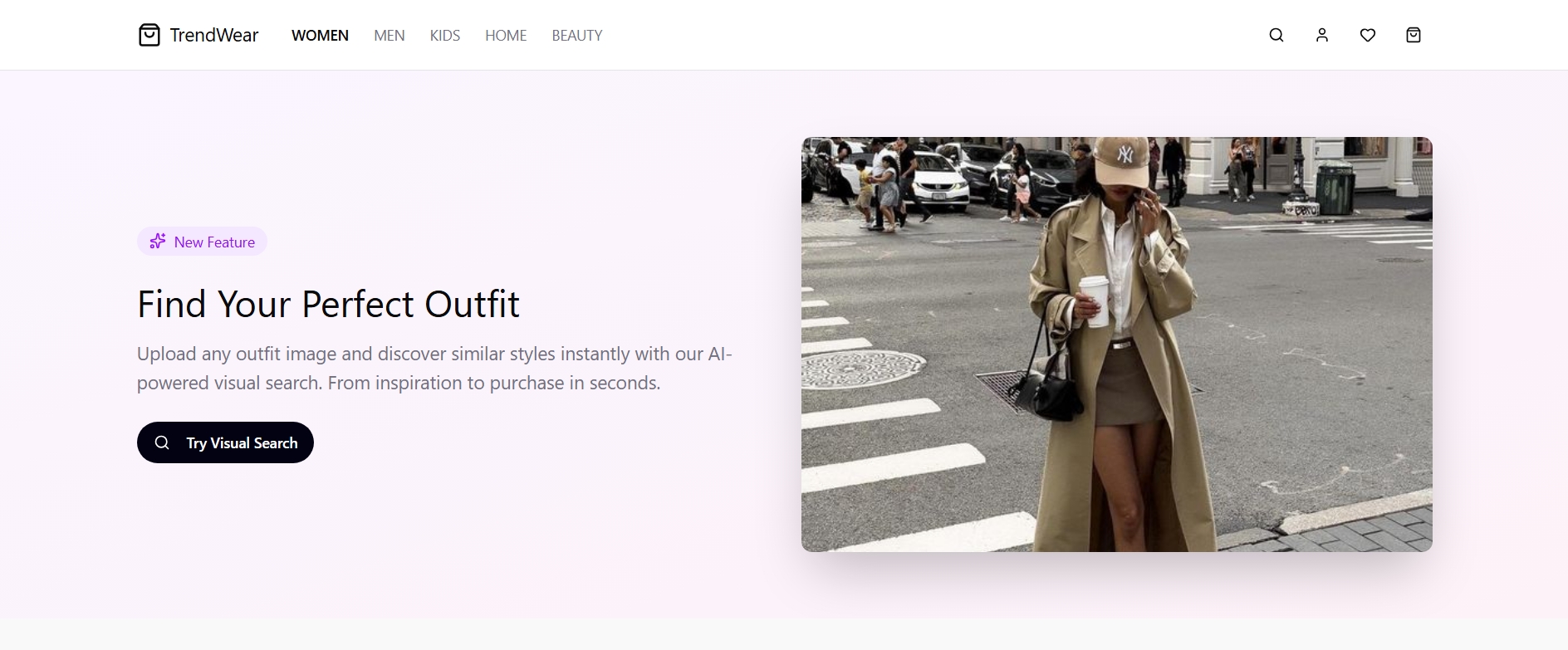 TrendWear — home page